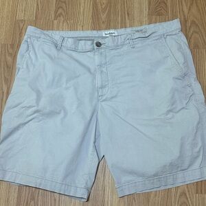 Goodfellow & Co Light Gray Flat Front Linden Shorts w/ 10.5 Inseam - Size 40